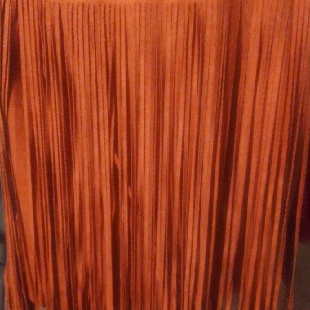 Fringed skirt